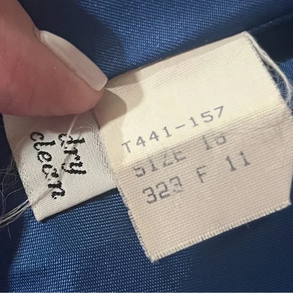 Vintage Pendleton Royal Blue Blazer - 100% wool - Picture 2 of 5